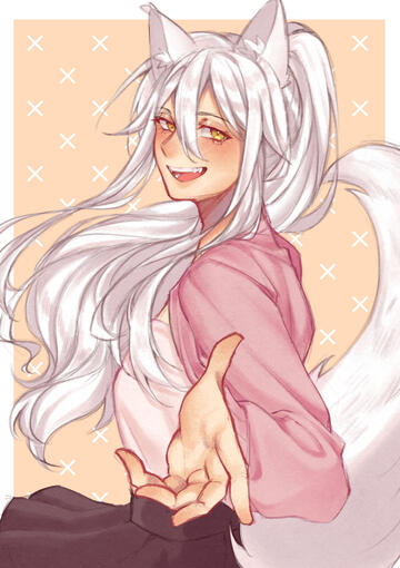 Colored Half-Body Sketch