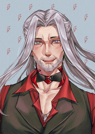Colored Bust Sketch