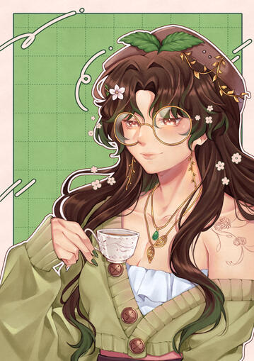 Bust Illustration